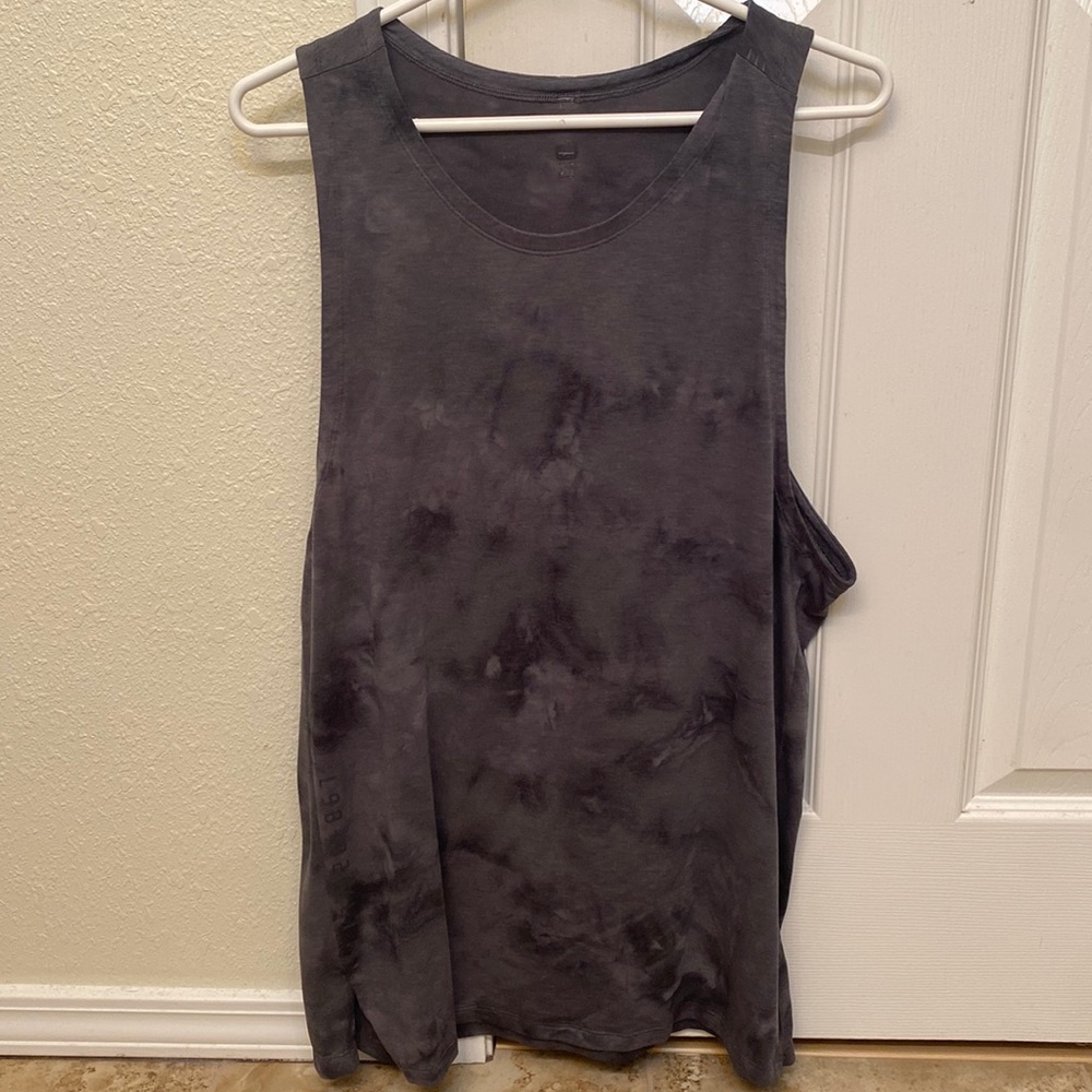 LULULEMON tie die blue tank top. Only worn 3 times.